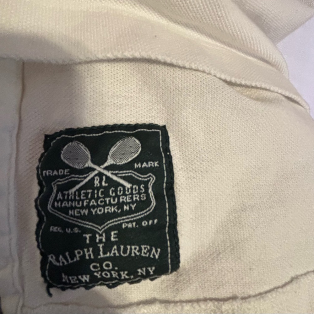 Vintage 90's Polo By Ralph Lauren Mcmlxvii Logo Tenni… - Gem